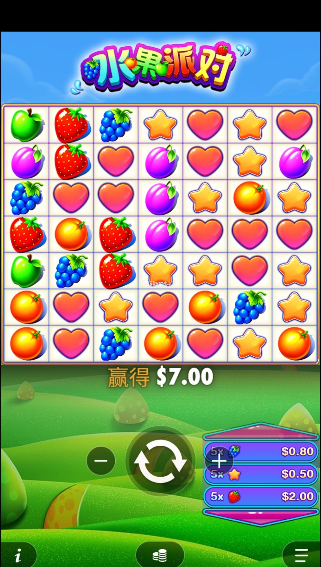 水果派对来免费转有点小盈利